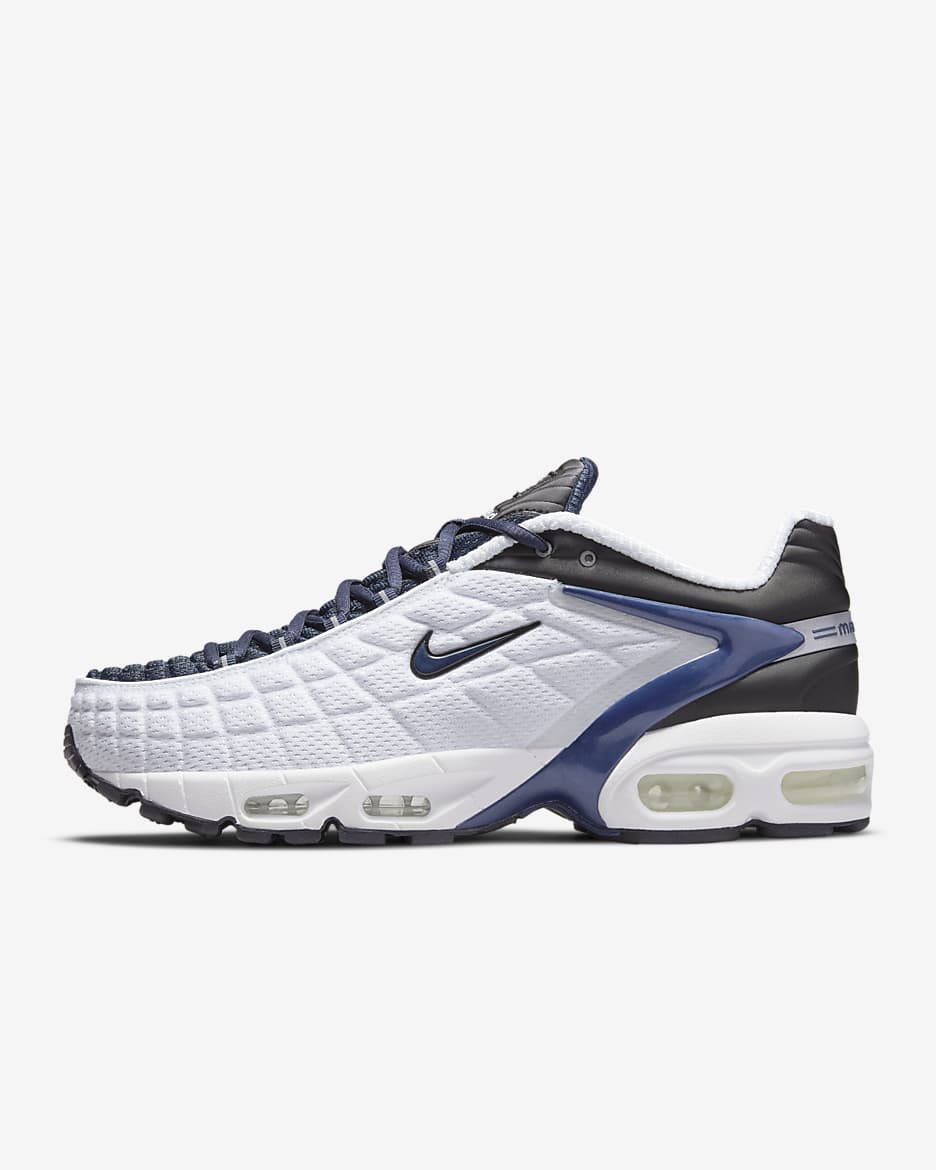 Calzado para hombre Nike Air Max Tailwind V SP - Blanco/Azul marino medianoche/Negro/Azul marino medianoche