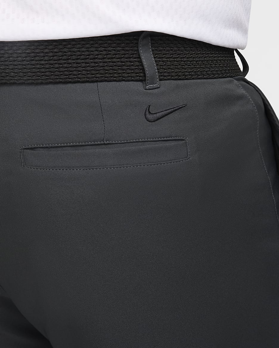 Nike Dri-FIT Victory Men's Golf Trousers - Dark Smoke Grey/Black