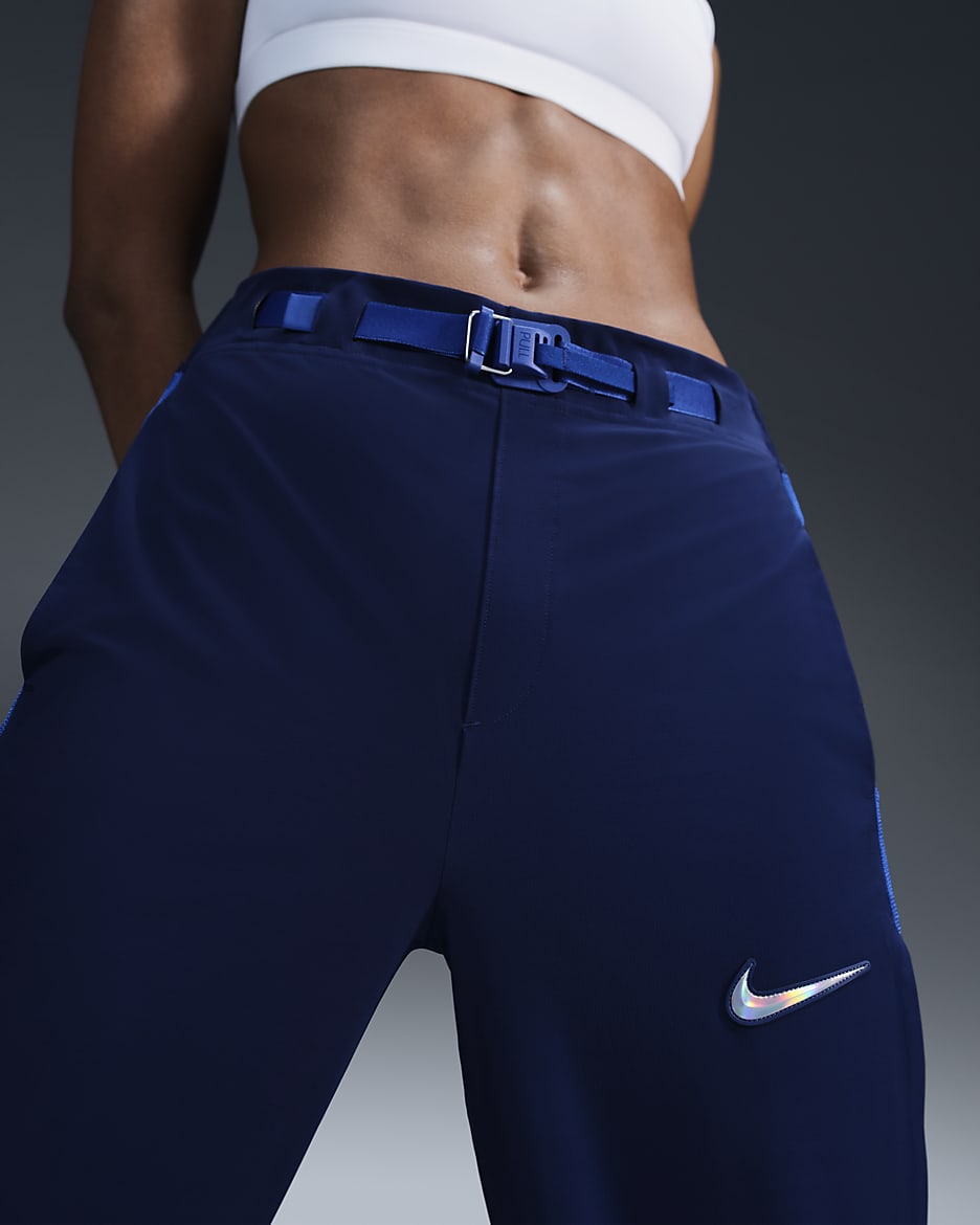 USA Women's Nike Pants - Blue Void/Hyper Royal/White