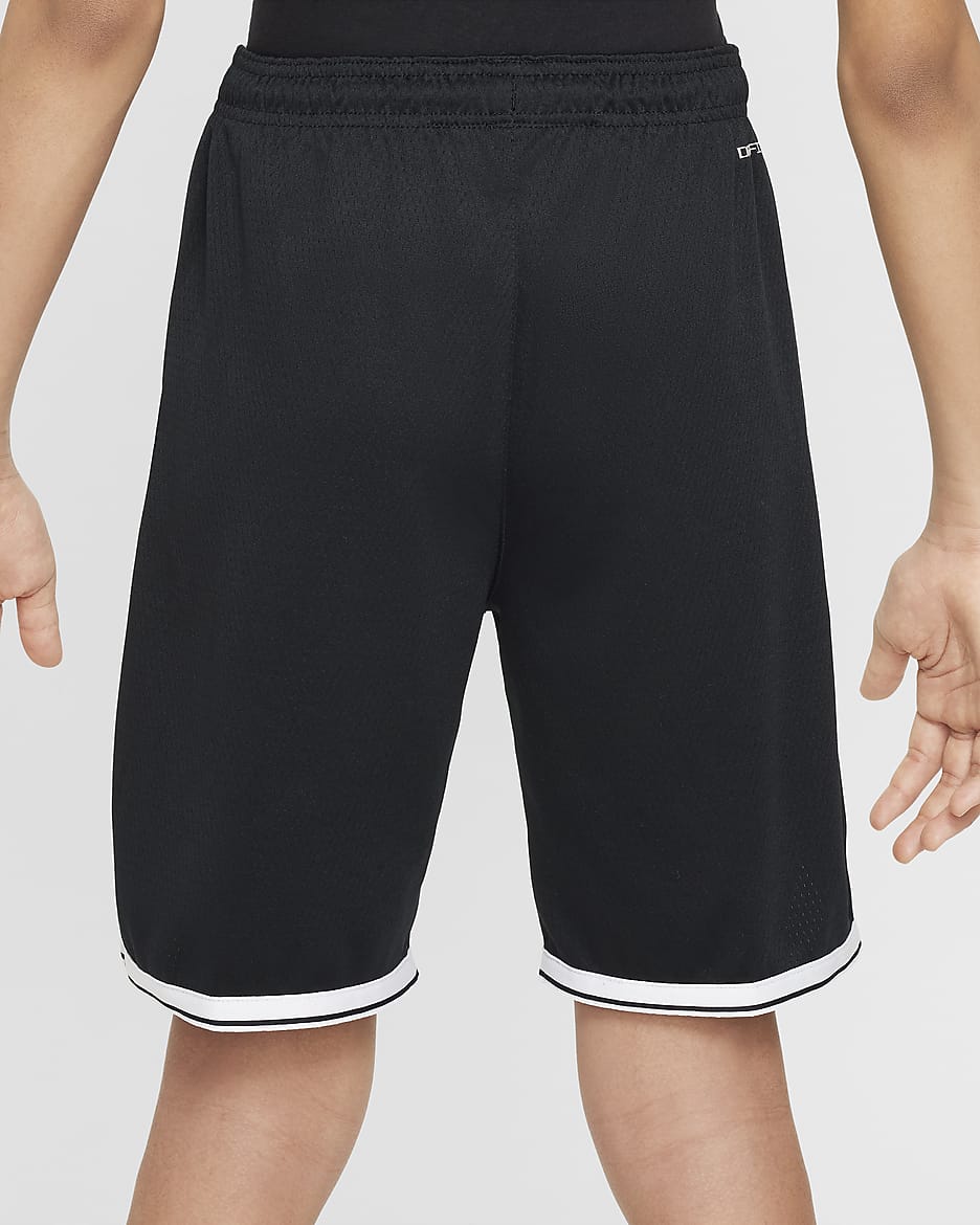 Brooklyn Nets 2023/24 Icon Edition Older Kids' (Boys') Nike NBA Swingman Shorts - Black