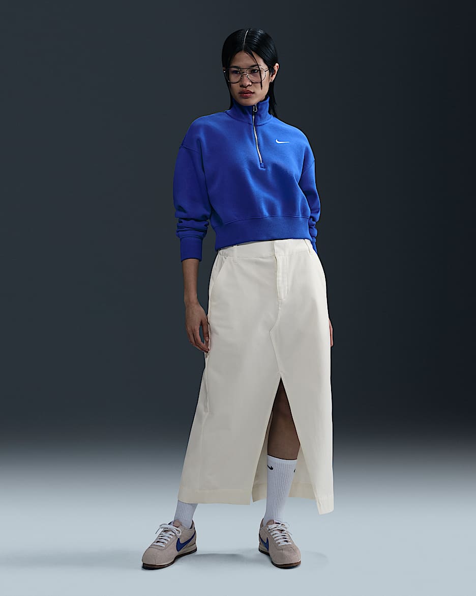 Falda de sarga para mujer Nike Sportswear Collection - Vela/Vela