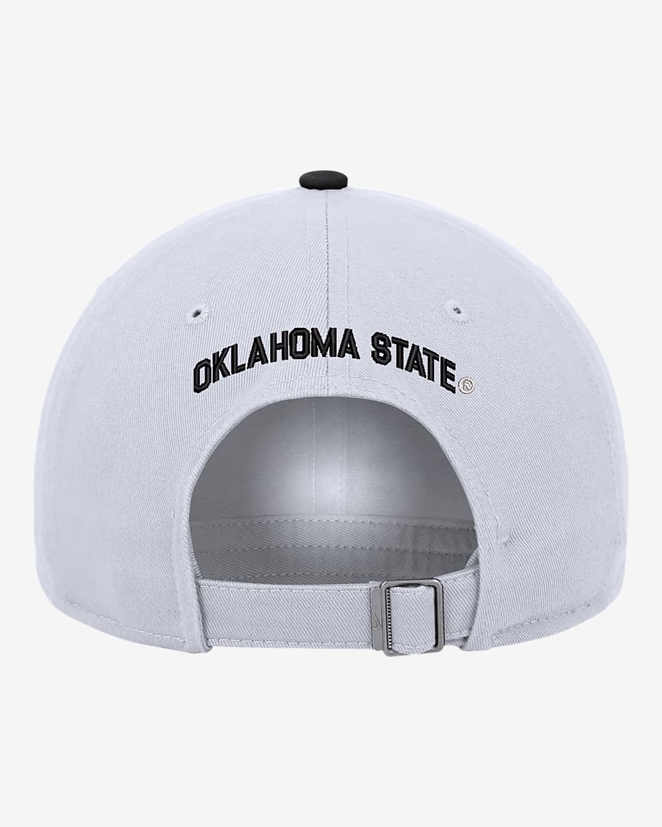 Oklahoma State Nike College Campus Cap - White