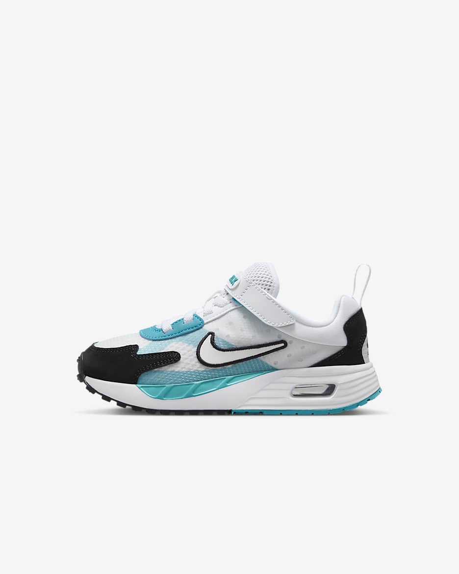Tenis para niños de preescolar Nike Air Max Solo - Blanco/Negro/Platino puro/Blanco