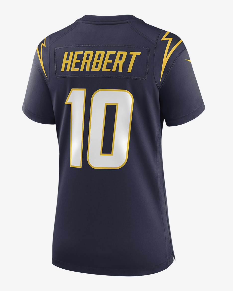 NFL Los Angeles Chargers (Justin Herbert) Women's Game Football Jersey - College Navy