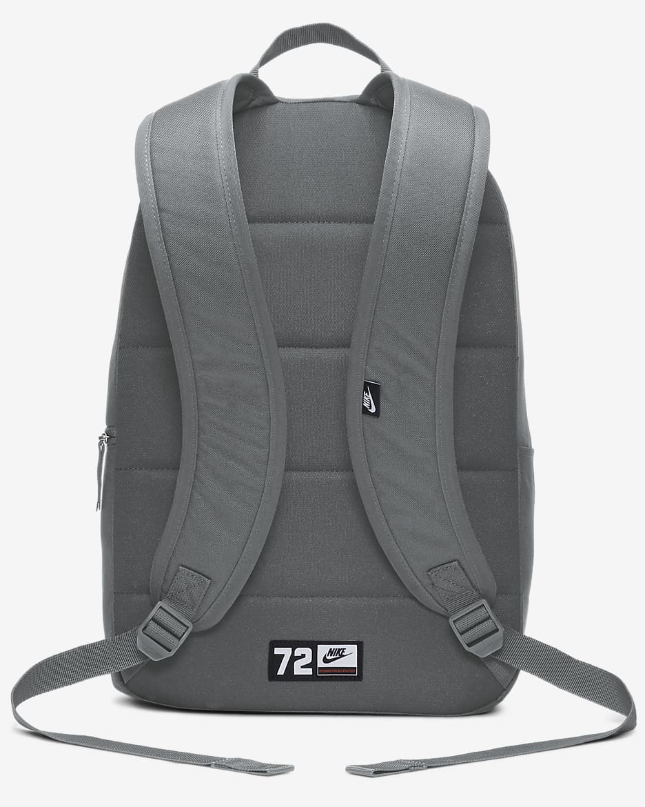 Nike Heritage 2.0 Backpack - Smoke Grey/Black/Lime Blast