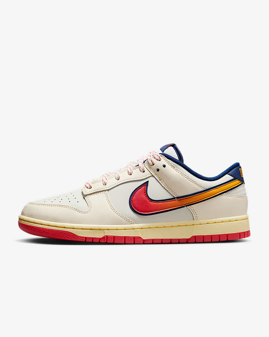 Sapatilhas Nike Dunk Low Retro SE para homem - Pale Ivory/Sail/Dourado University/Carmesim claro