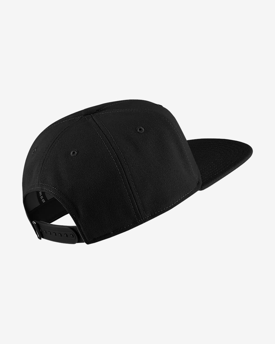 Nike Pro Kids' Adjustable Hat - Black/Black/White