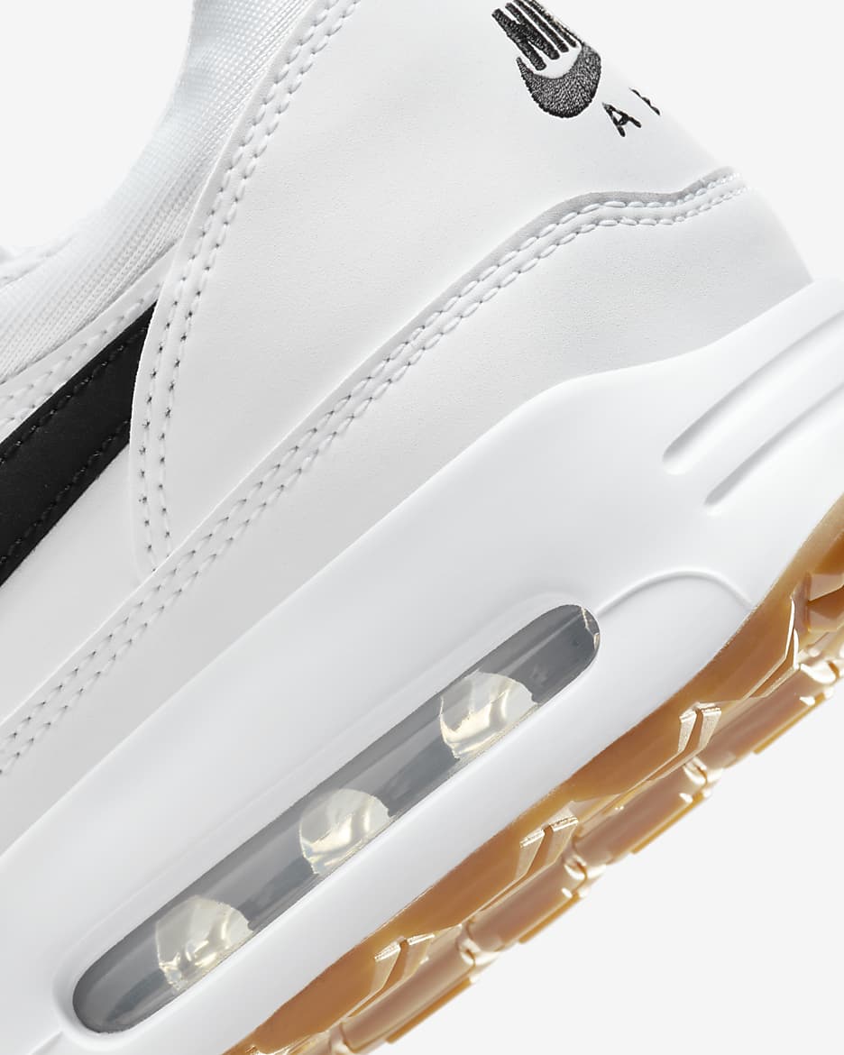 Sapatilhas de golfe Nike Air Max 1 '86 OG G para homem - Branco/Castanho Gum médio/Preto