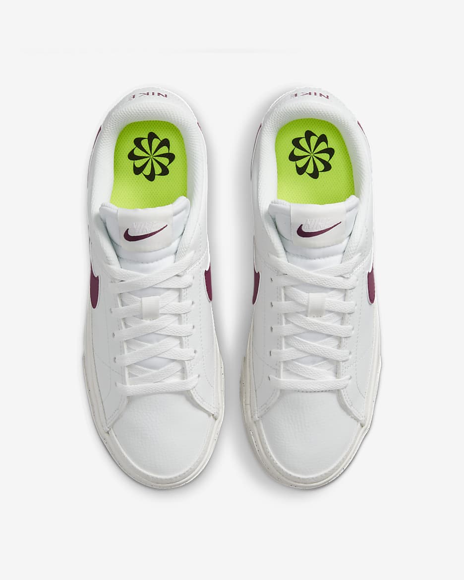 NikeCourt Legacy Next Nature Women's Shoes - Summit White/Sail/Pearl Pink/Rosewood