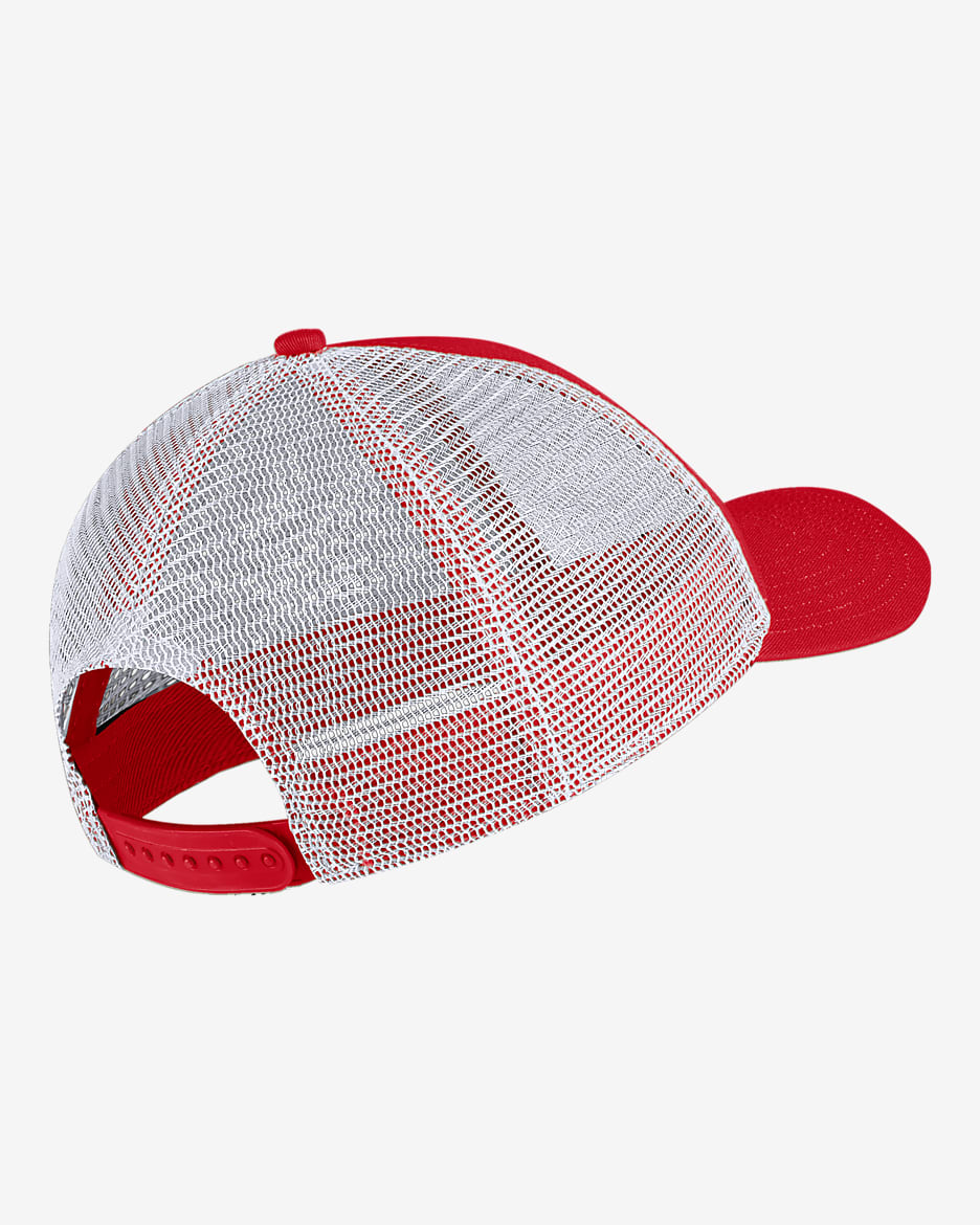 Gorra de rejilla de fútbol Nike Portland Thorns Classic99 - Rojo universitario