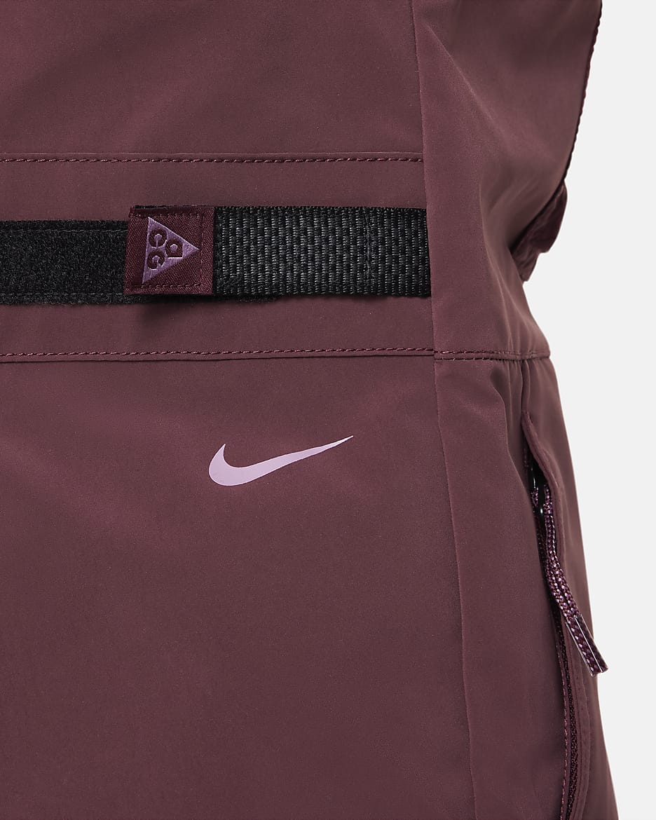 Nike ACG Storm-FIT Big Kids' Puddle Pants - Night Maroon/Violet Dust/Violet Dust