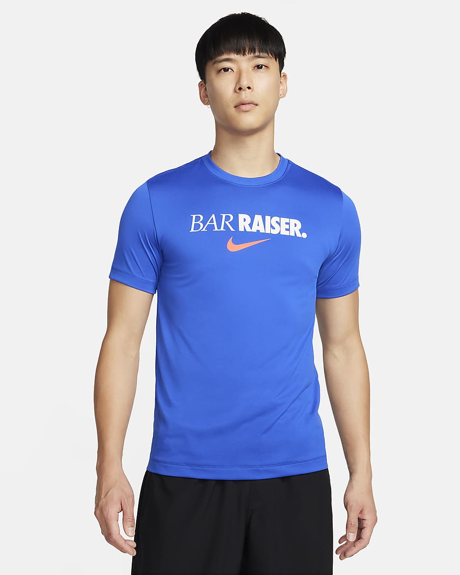 Nike Dri-FIT Men's Fitness T-Shirt - Game Royal