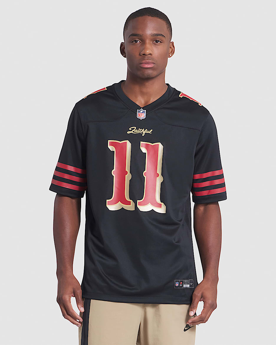 Brandon Aiyuk San Francisco 49ers Rivalries Collection Men’s Nike NFL Game Jersey - Black