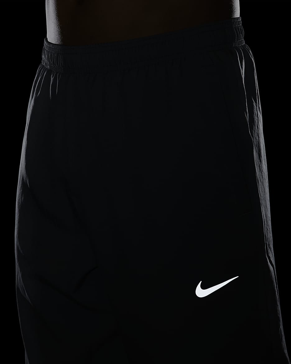 Vävda löparbyxor Nike Challenger Dri-FIT för män - Smoke Grey/Svart