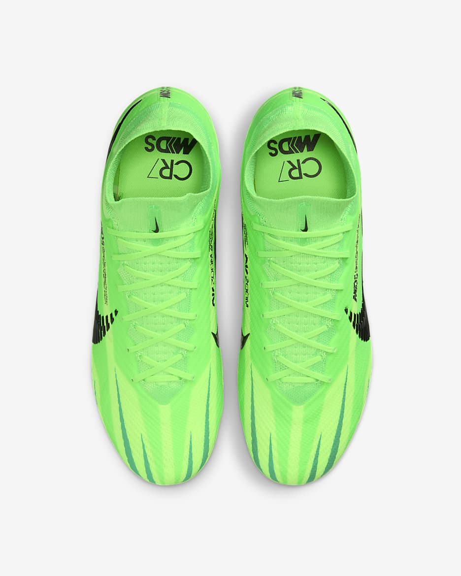 Nike Superfly 9 Elite Mercurial Dream Speed FG High-Top Soccer Cleats - Green Strike/Stadium Green/Black