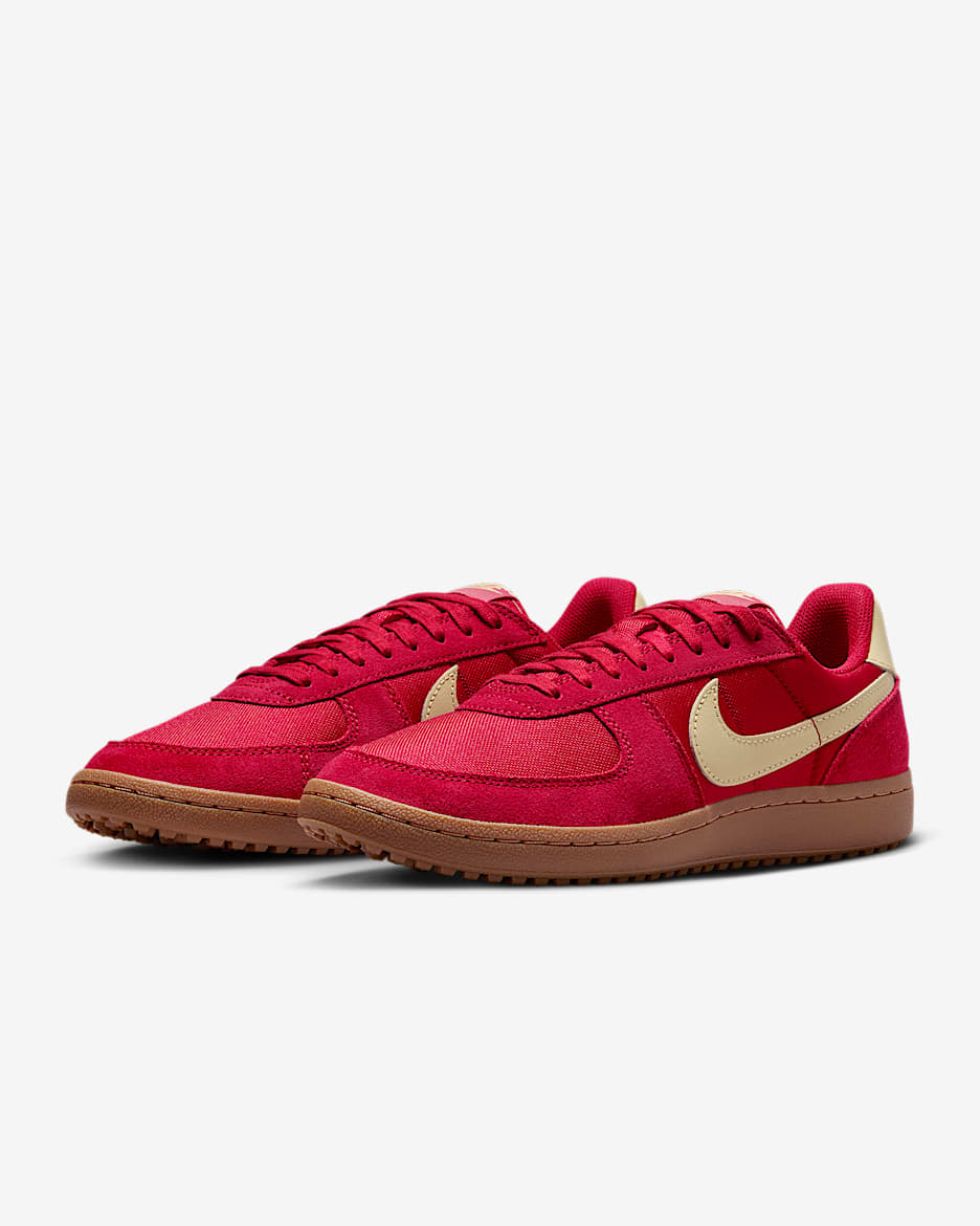 Nike Field General Men's Shoes - Gym Red/Gum Medium Brown/Team Gold