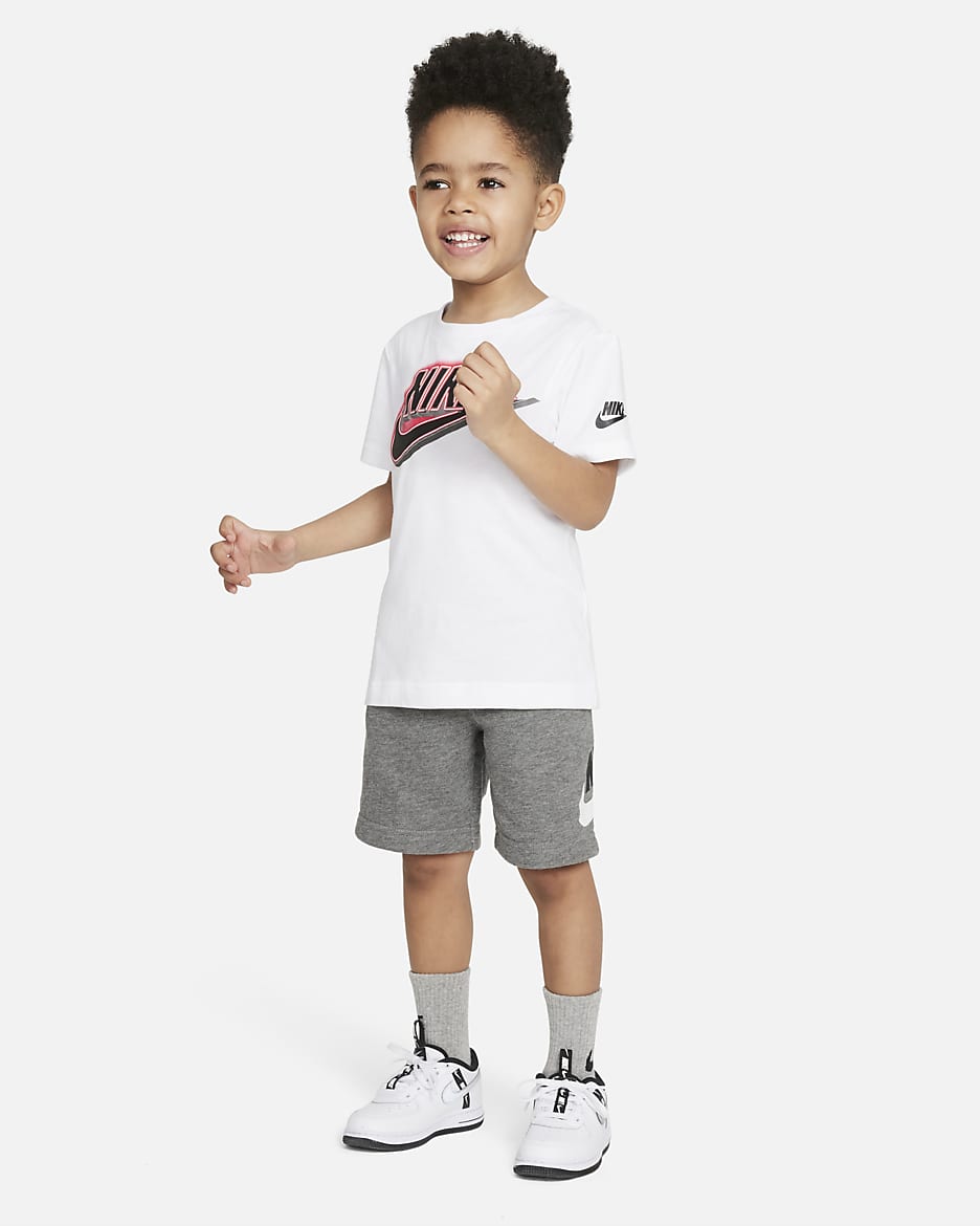 Short Nike Sportswear pour Petit enfant - Carbon Heather