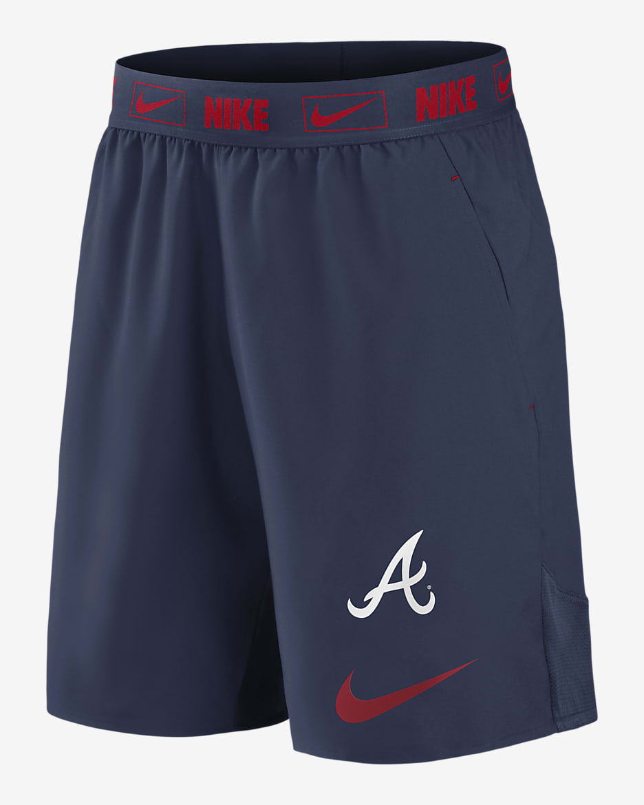 Nike Dri-FIT Primetime Logo (MLB Atlanta Braves) Men's Shorts - Navy