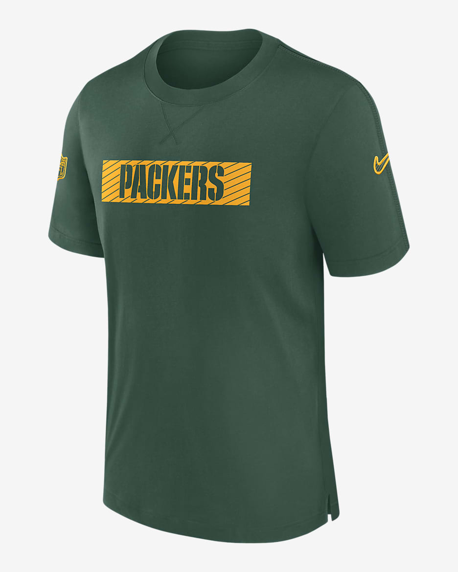 Green Bay Packers Sideline Player Men's Nike Dri-FIT NFL T-Shirt - Green