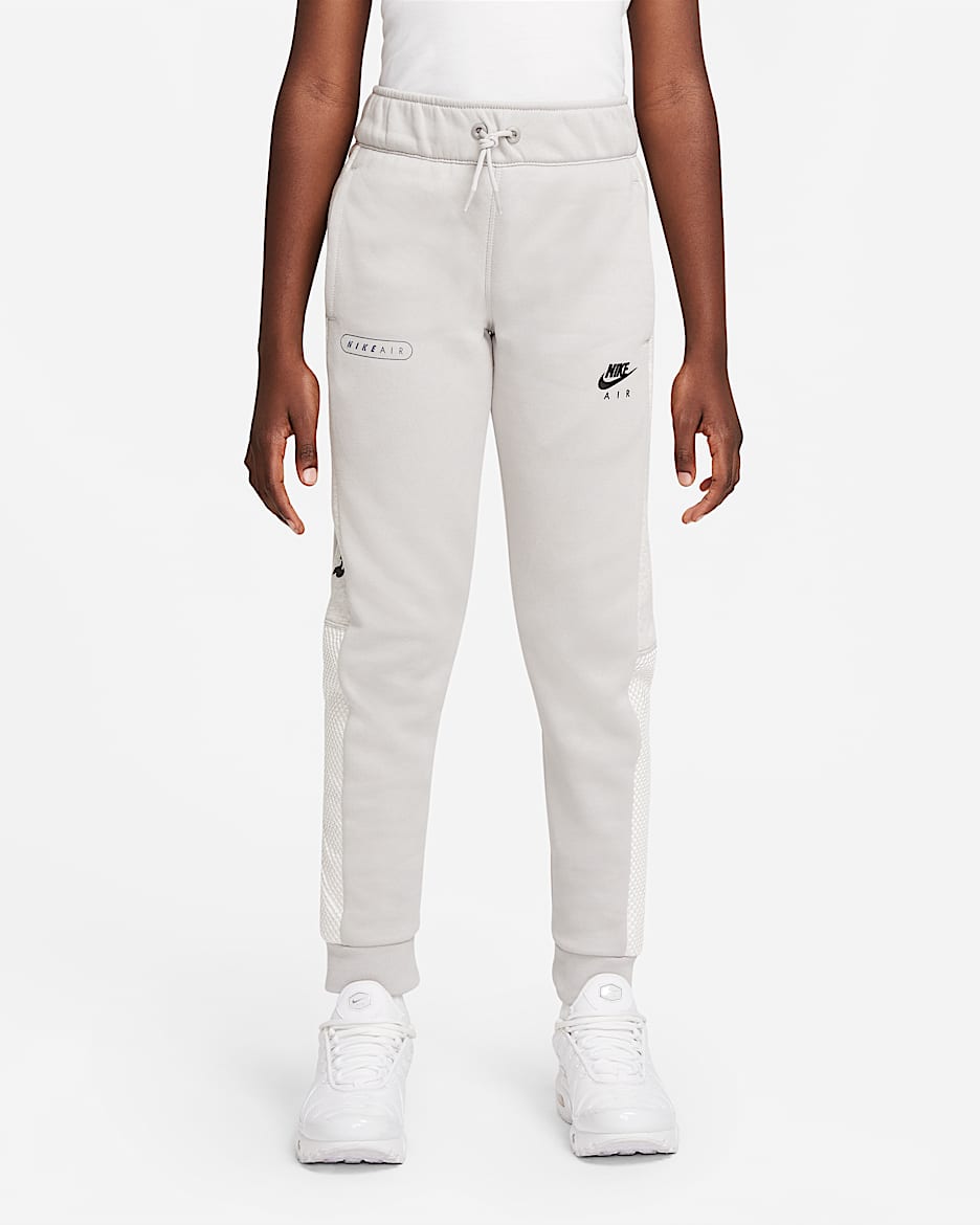 Pantaloni Nike Air - Ragazzo - Light Iron Ore/Heather/Phantom/Nero