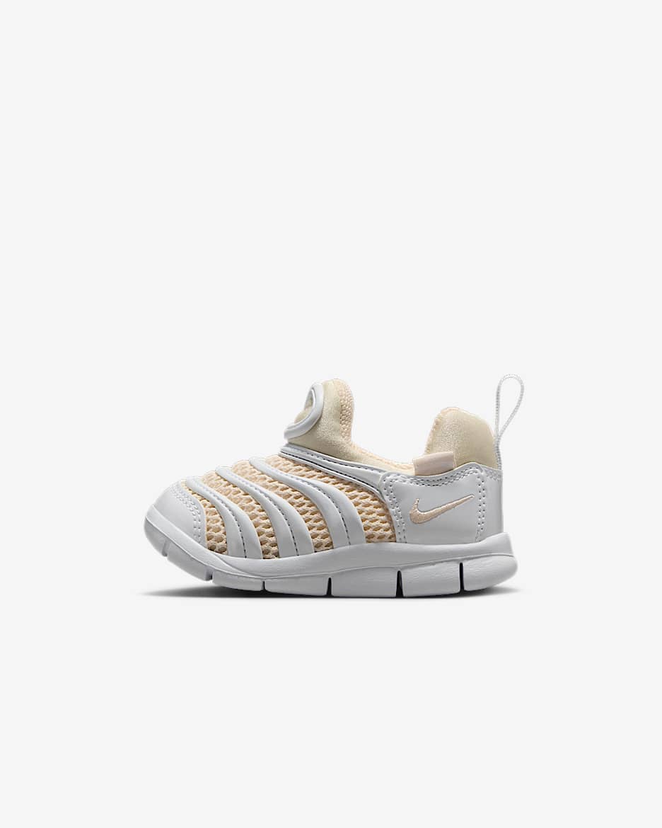 Tenis para bebé e infantil Nike Dynamo Free - Blanco/Guayaba hielo