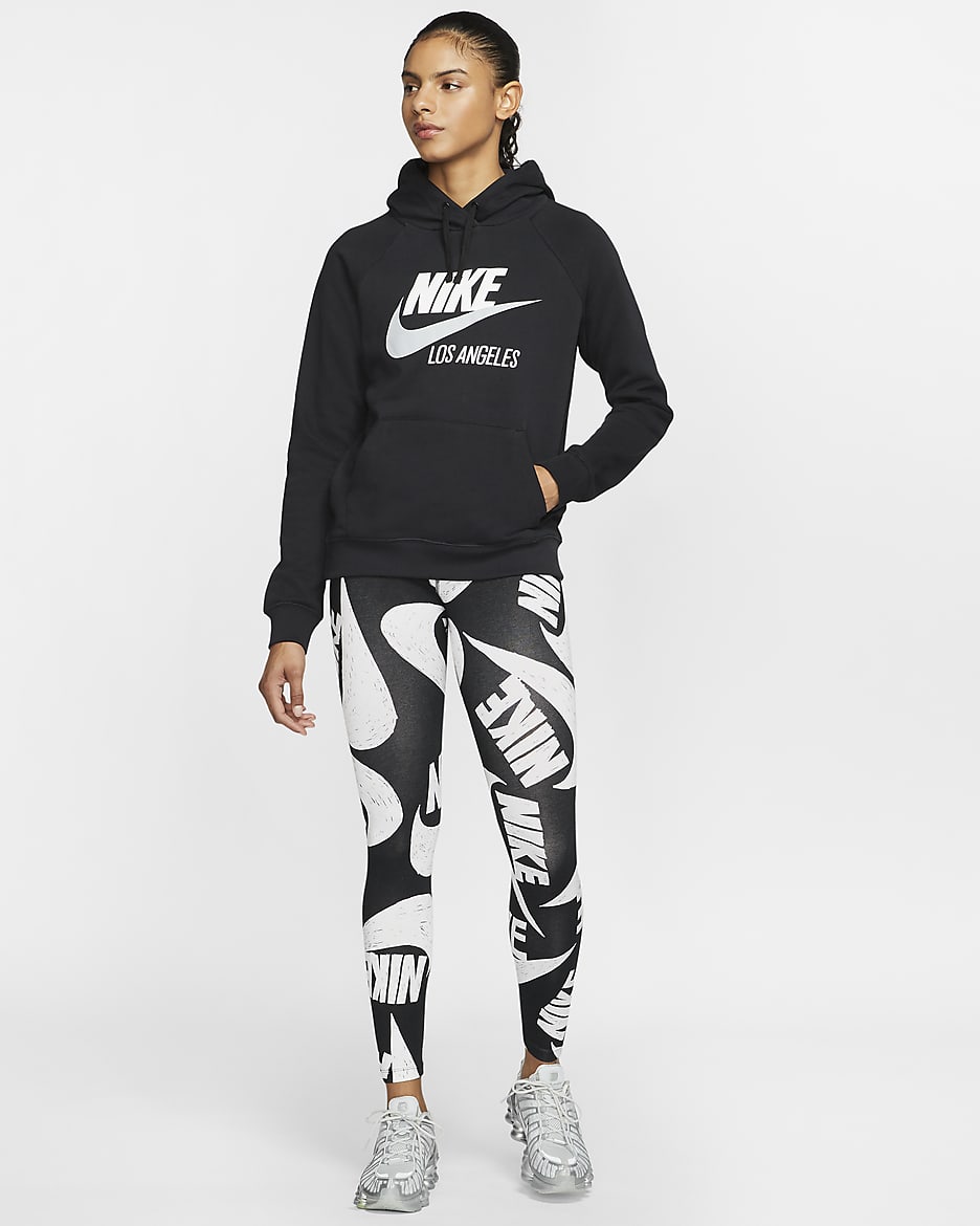 womens black nike pullover