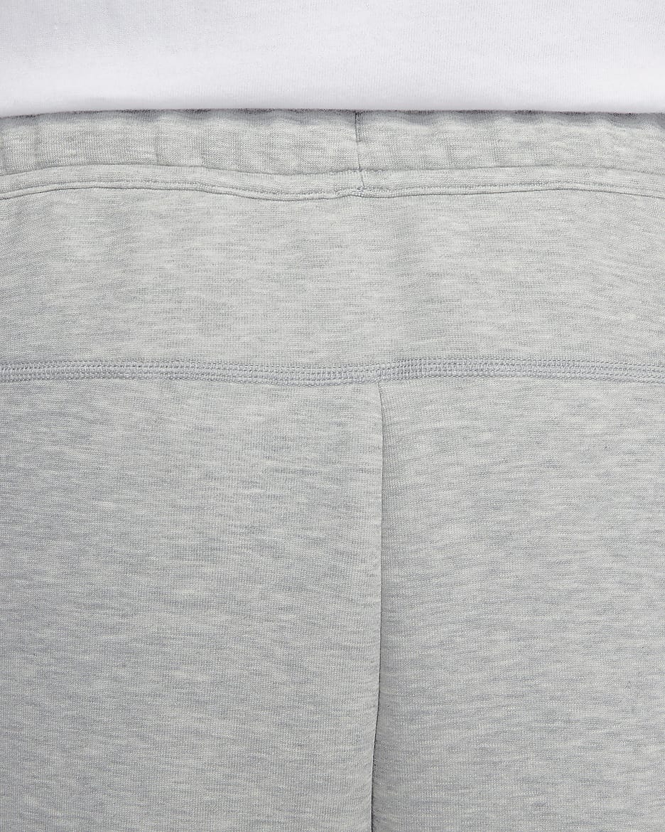 Nike Sportswear Tech Fleece Herenshorts - Dark Grey Heather/Zwart