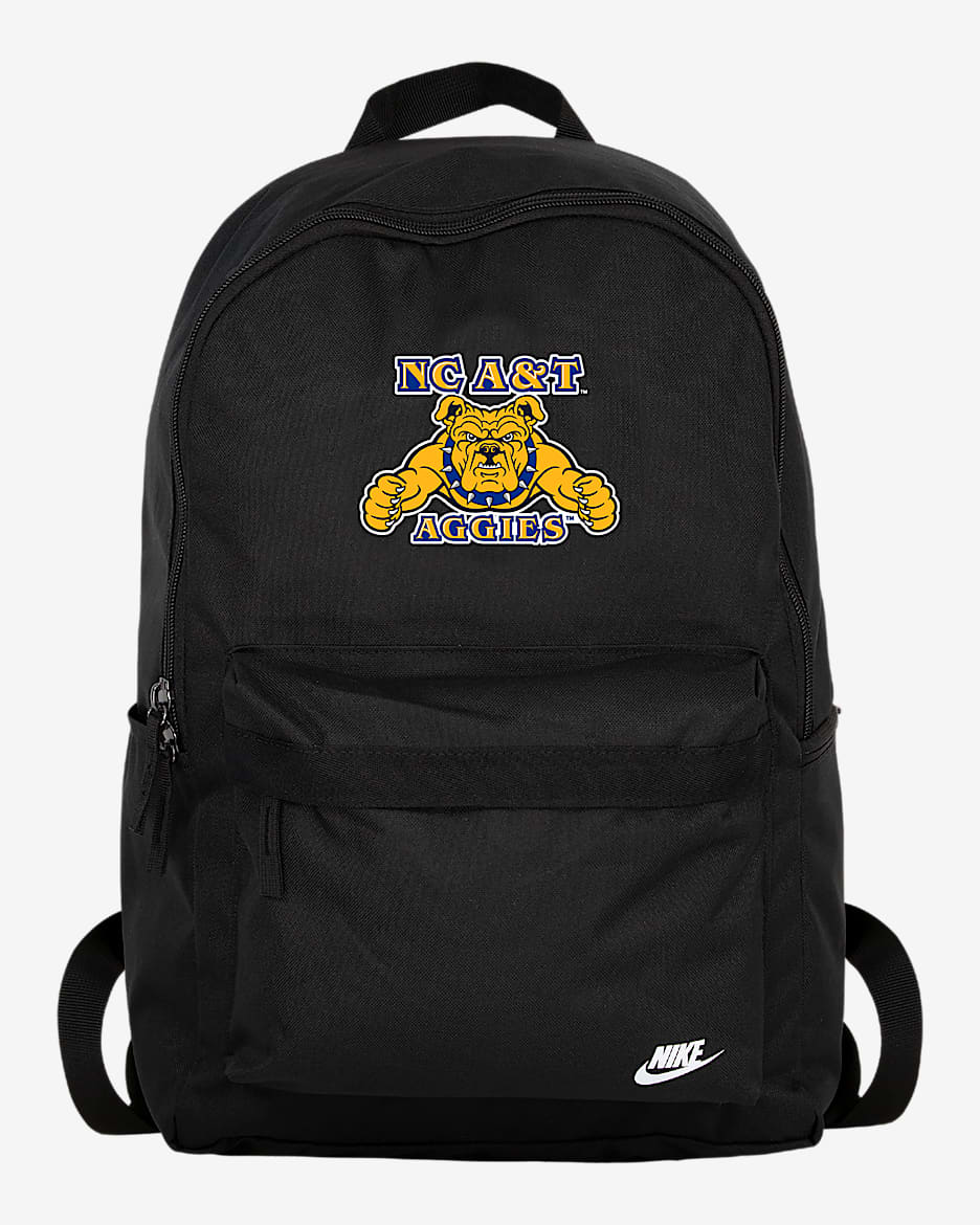 Mochila Nike College Heritage North Carolina A&T - Negro