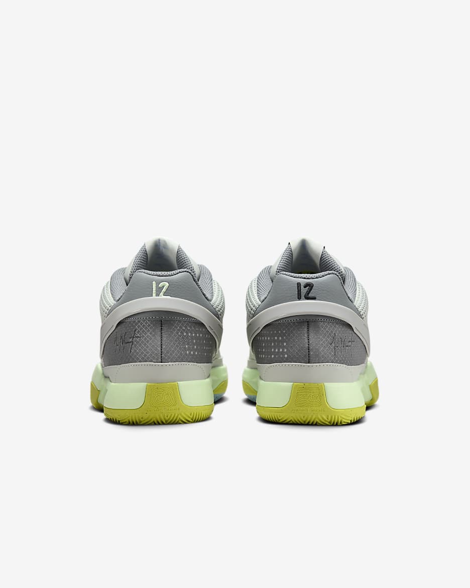 JA 1 Basketball Shoes - Light Silver/Cyber/Cool Grey/Granite