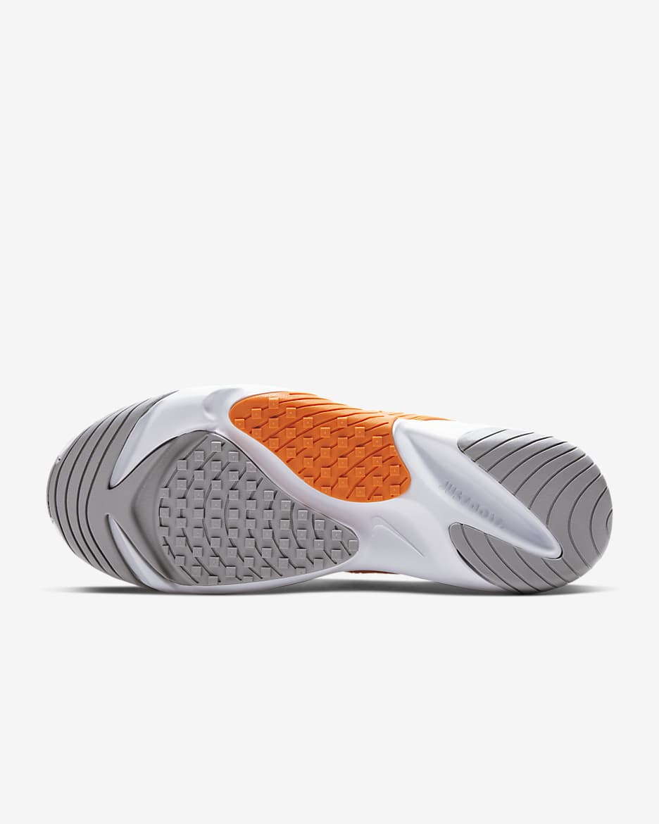 Buty męskie Nike Zoom 2K - Biel/Total Orange/Light Smoke Grey