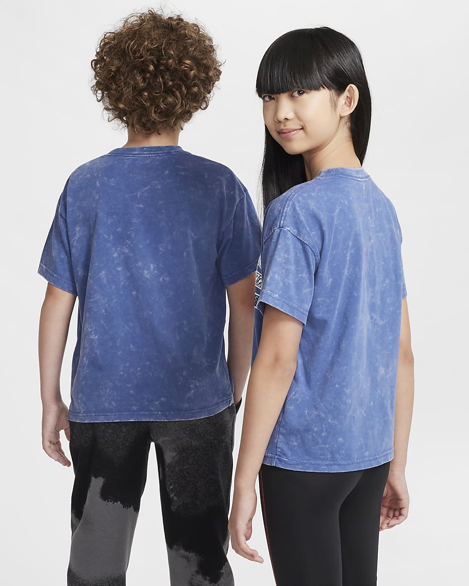 Nike Sportswear Older Kids' T-Shirt - Mystic Navy