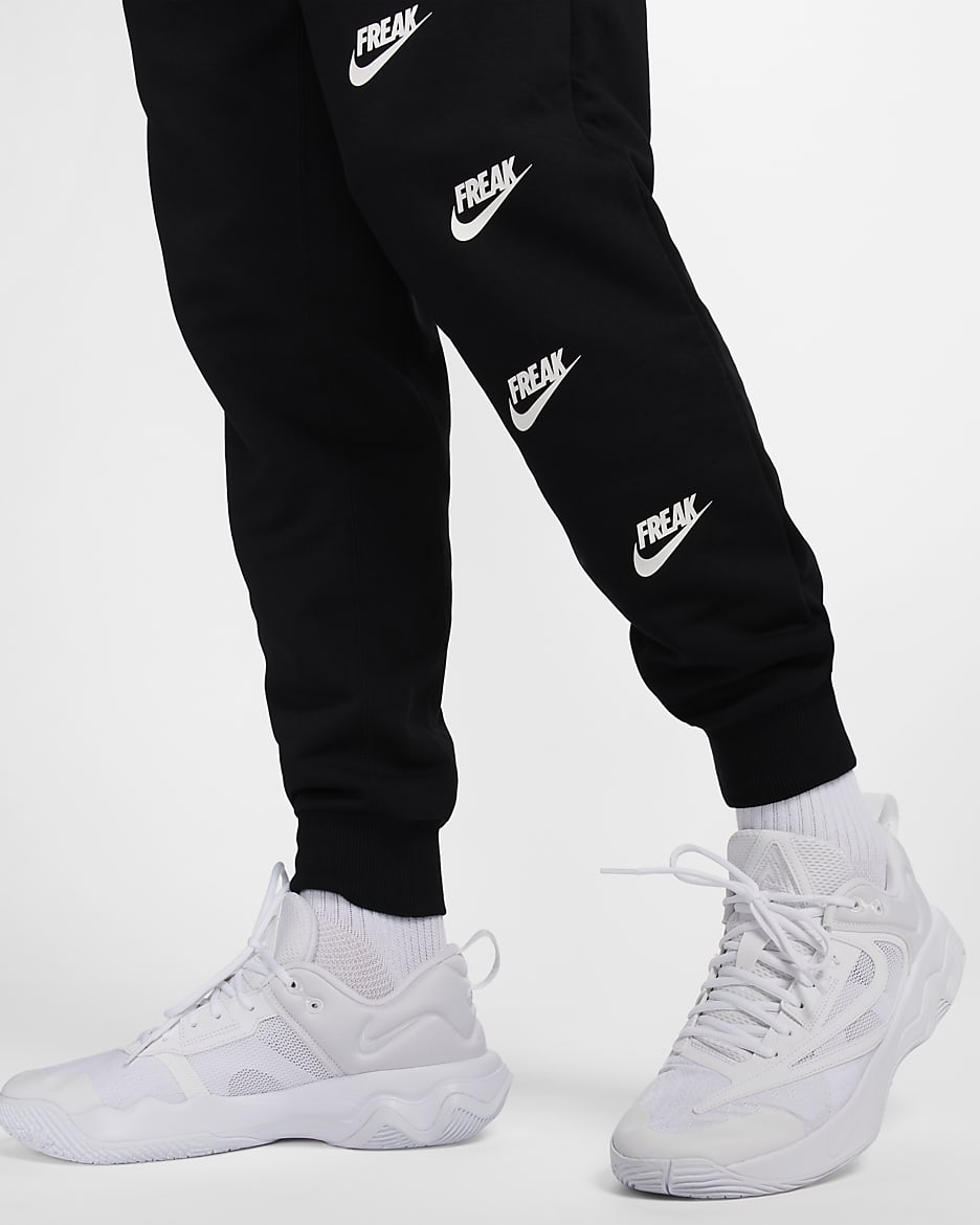 Joggers Standard Issue Dri-FIT para hombre Giannis - Negro/Antracita/Blanco