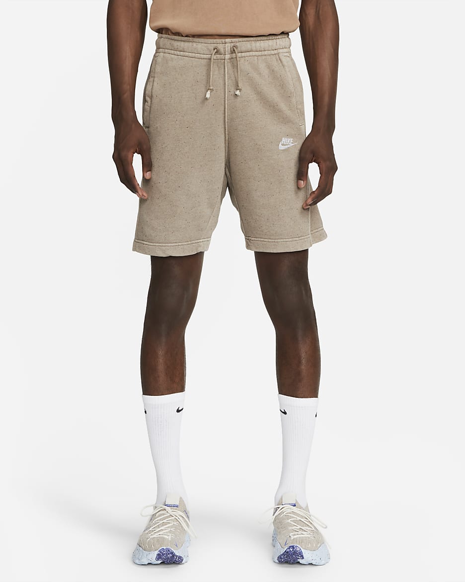 Nike Club Fleece+ Men's Shorts - Olive Grey