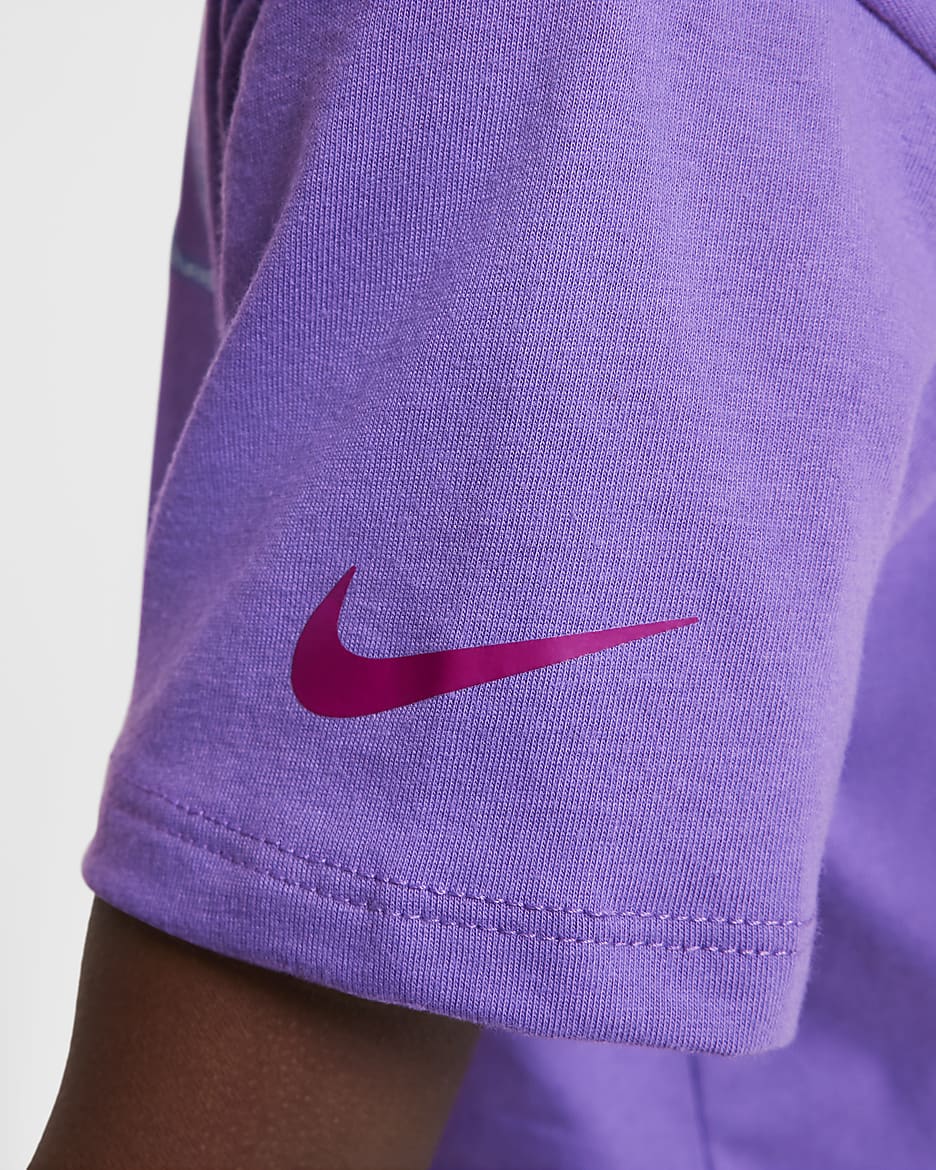 Nike Femme Pop Toddler T-Shirt - Black Raspberry