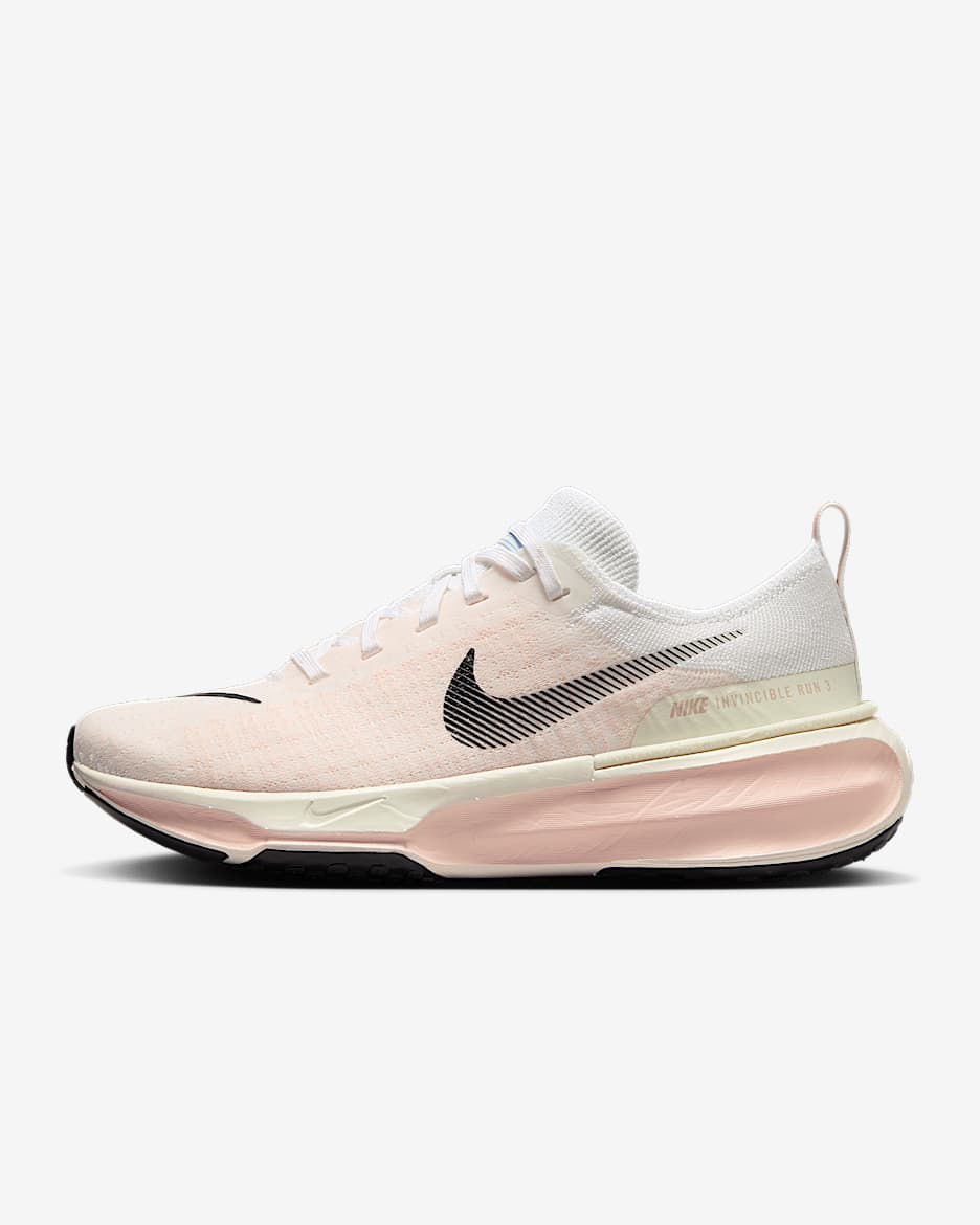 Nike Invincible 3 Women's Road Running Shoes - White/Atmosphere/Blue Tint/Black