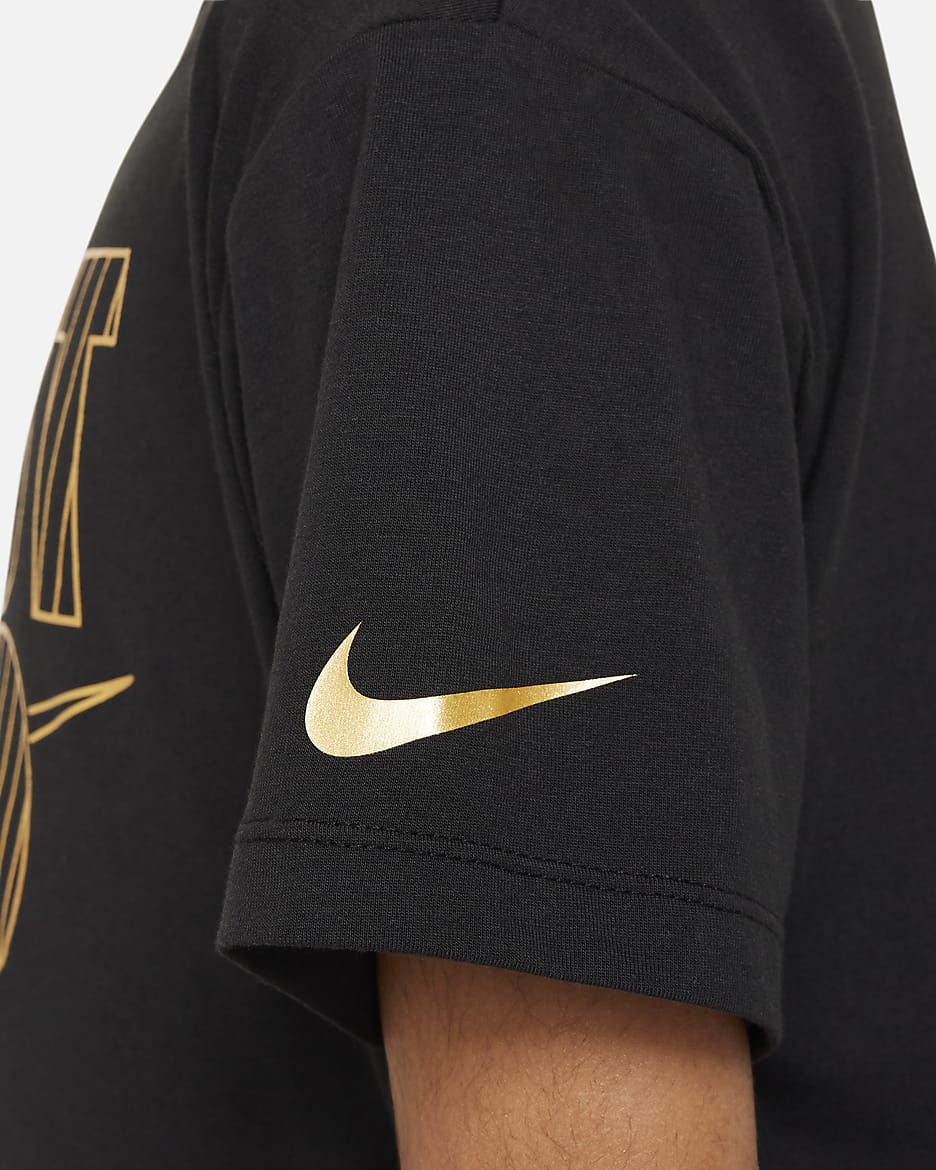 Nike Shine Boxy Tee T-shirt voor kleuters - Zwart