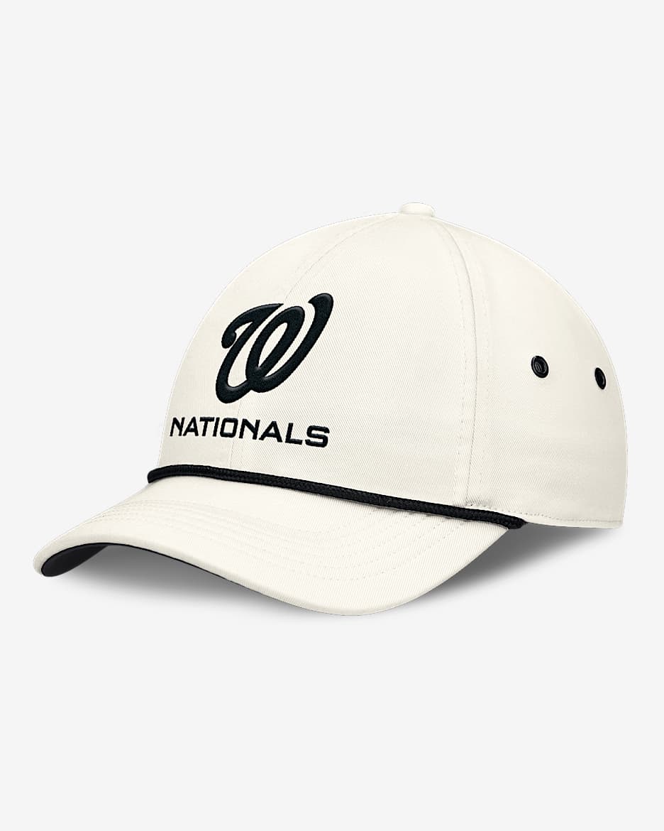 Washington Nationals Club Men's Nike MLB Adjustable Hat - Sail