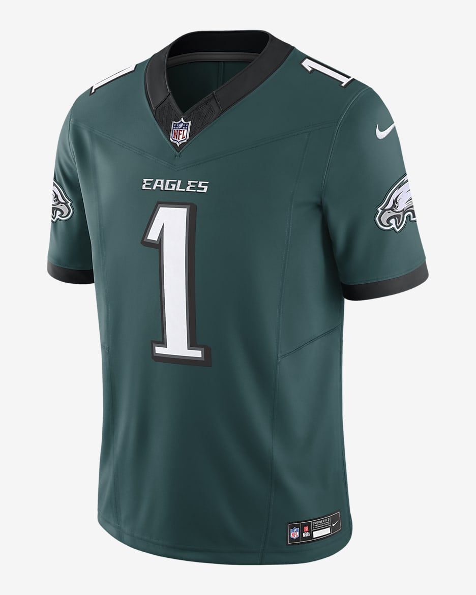 Jersey de fútbol americano Nike Dri-FIT de la NFL Limited para hombre Jalen Hurts Philadelphia Eagles - Verde