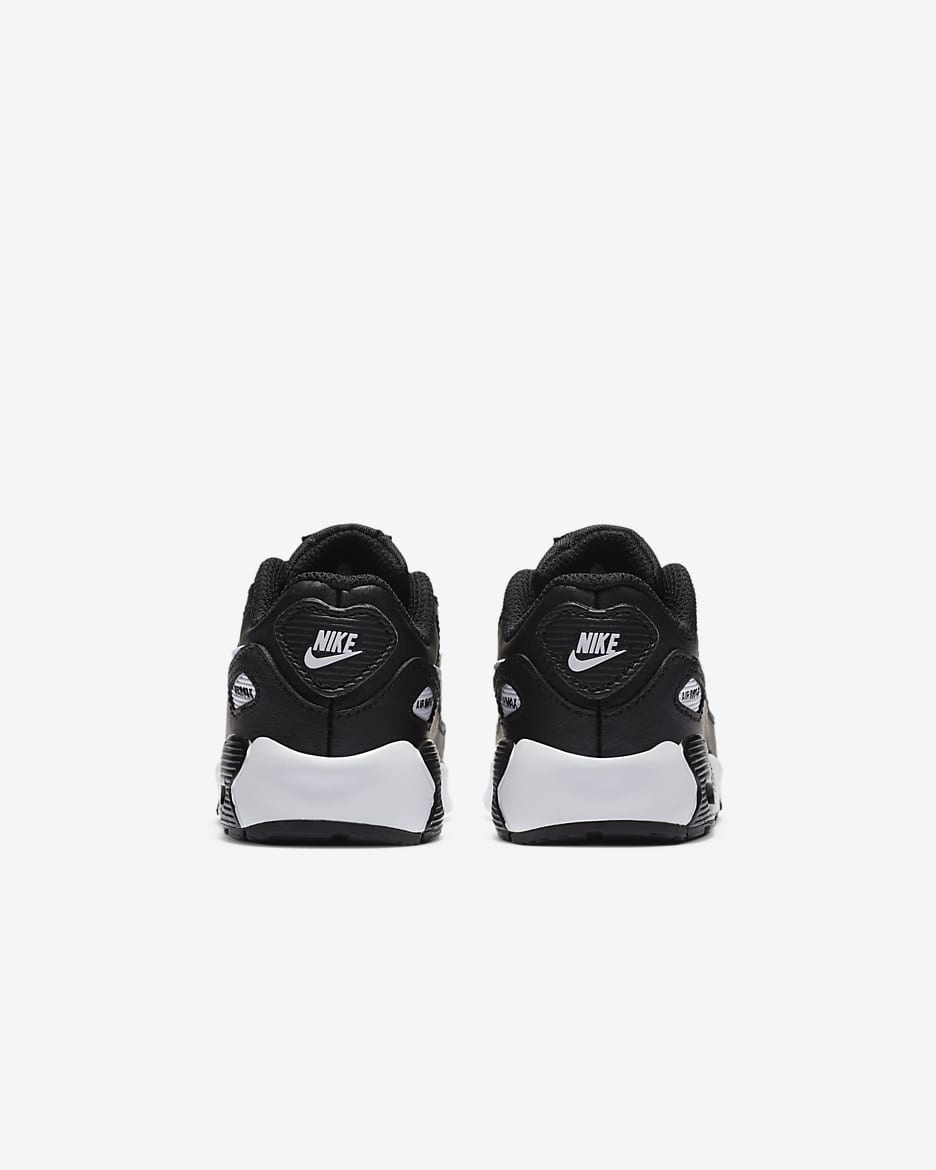 Nike Air Max 90 LTR Baby/Toddler Shoes - Black/Black/White