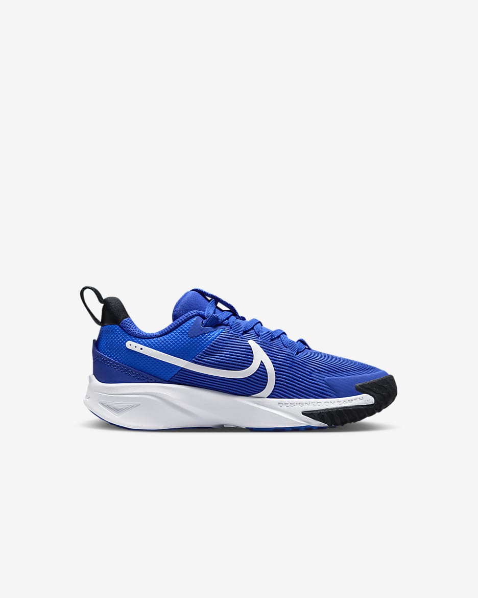 Nike Star Runner 4 Younger Kids' Shoes - Hyper Royal/Black/White/White