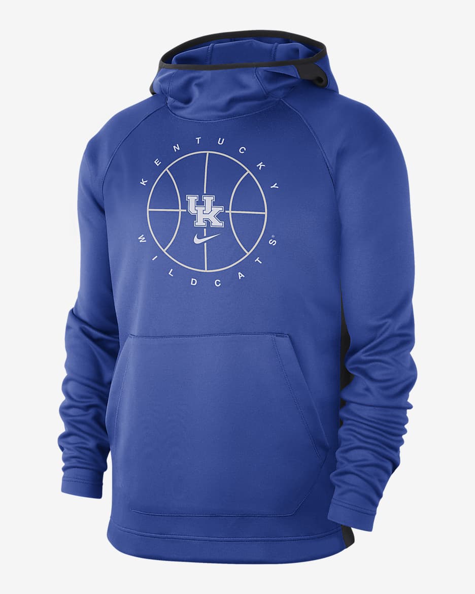 Nike College Spotlight (Kentucky) Men's Pullover Hoodie - Game Royal/Anthracite