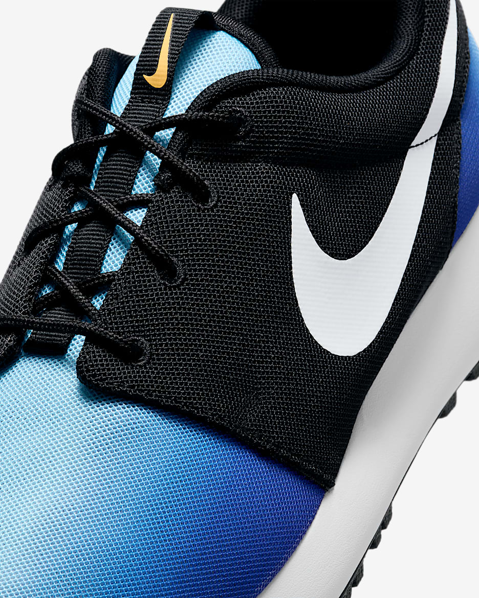 Roshe G Next Nature Men's Golf Shoes - Sky Blue/Black/Hyper Blue/White