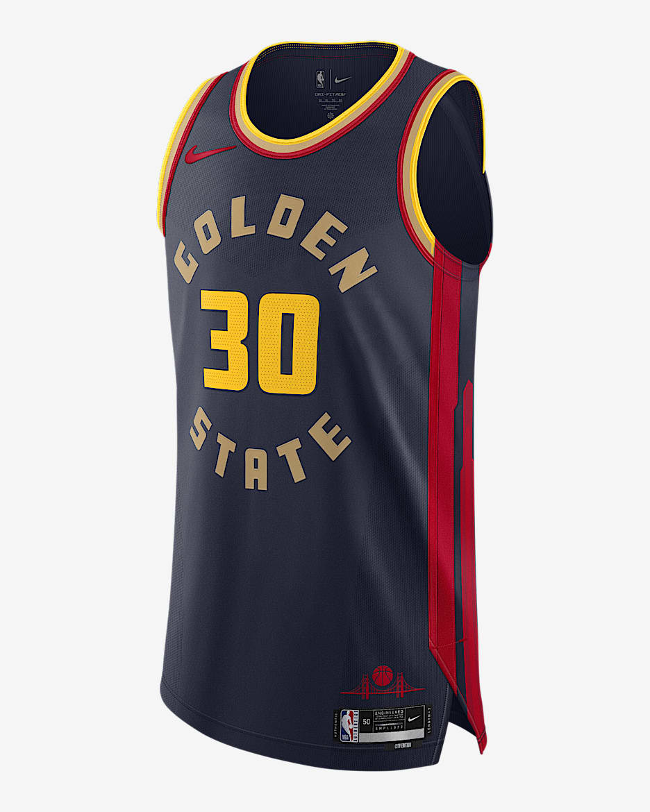 Stephen Curry Golden State Warriors 2024/25 City Edition Men's Nike Dri