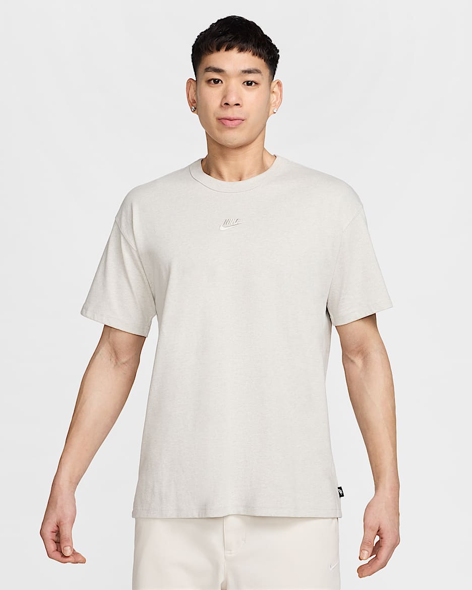 ナイキ スポーツウェア プレミアム エッセンシャル メンズ Tシャツ - ライトボーン/ヘザー