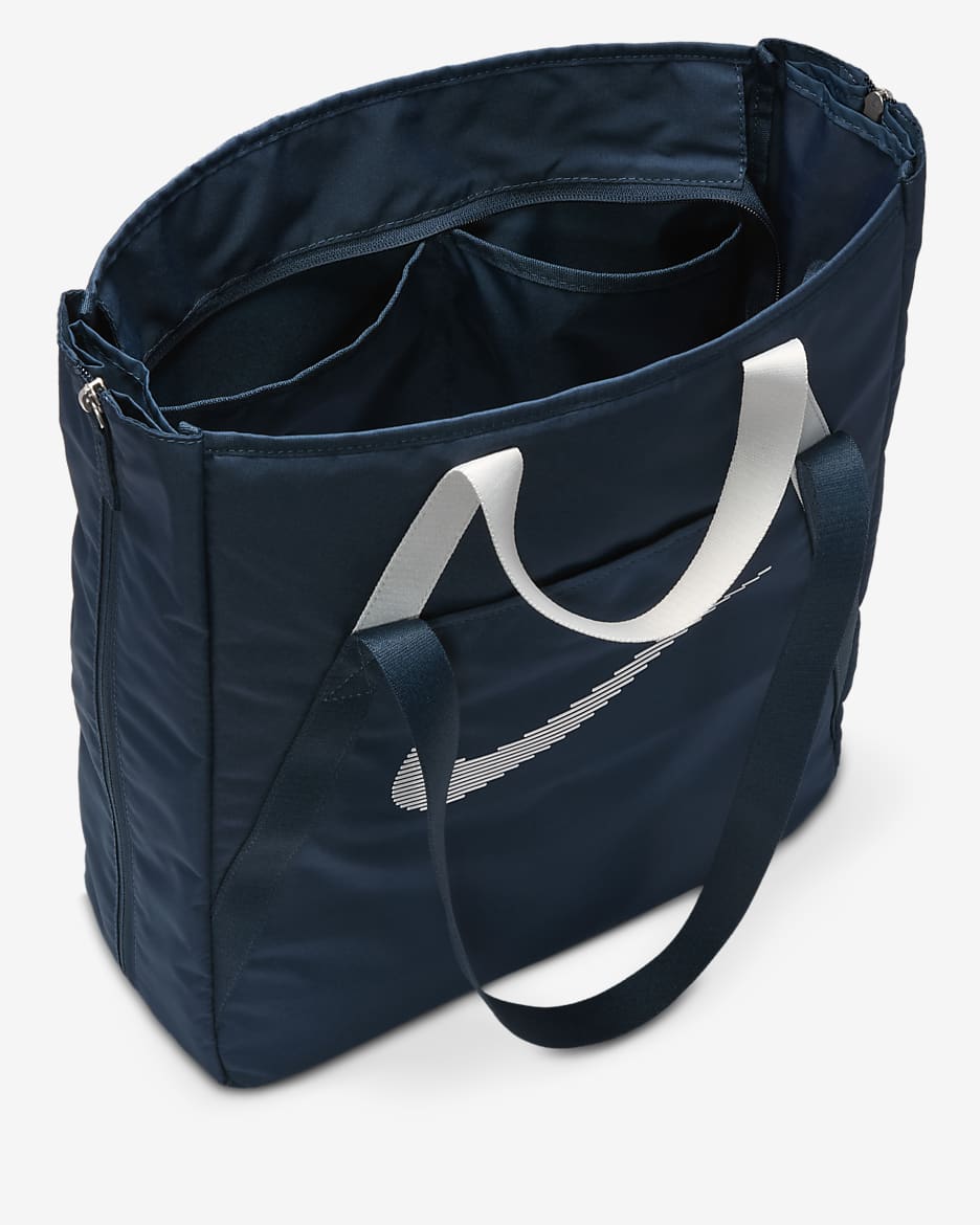 Tote bag pour la salle de sport Nike (28 L) - Armory Navy/Metallic Silver/Metallic Silver