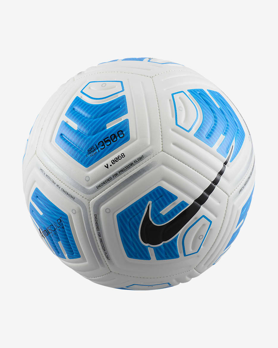 Nike Strike Voetbal - Wit/Blauw/Zwart