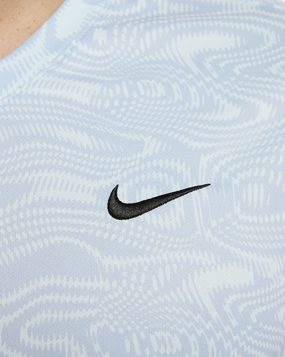 NikeCourt Victory férfi Dri-FIT teniszfelső - Glacier Blue/Glacier Blue/Fekete