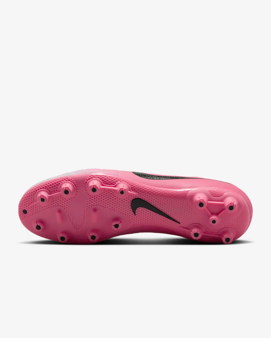 Nike Tiempo Legend 10 Pro HG Low-Top Soccer Cleats - Pink Foam/Black