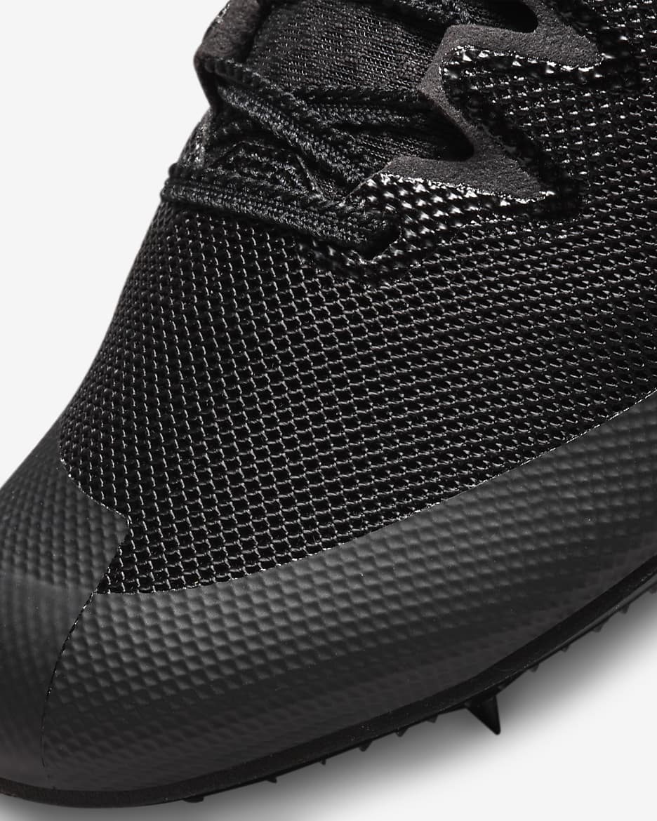 Nike Rival Multi Track & Field Multi-Event Spikes - Black/Light Smoke Grey/Dark Smoke Grey/Metallic Silver