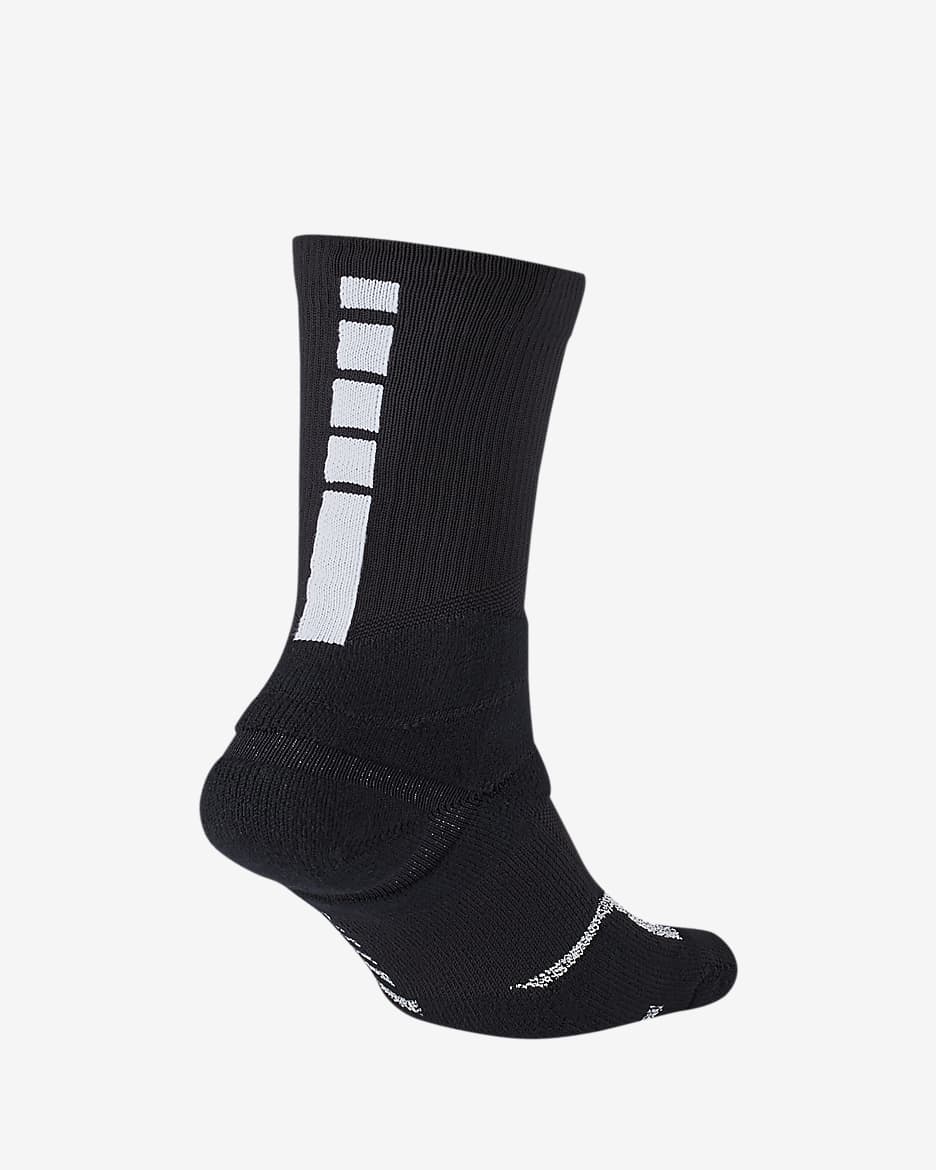 Calcetines largos de la NBA NikeGrip Power - Negro/Blanco